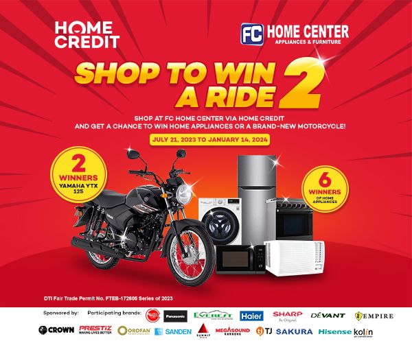 Home Credit x FC Home Shop to Win a Ride 2 