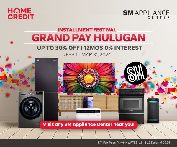 SM Appliance Center Grand Pay Hulugan